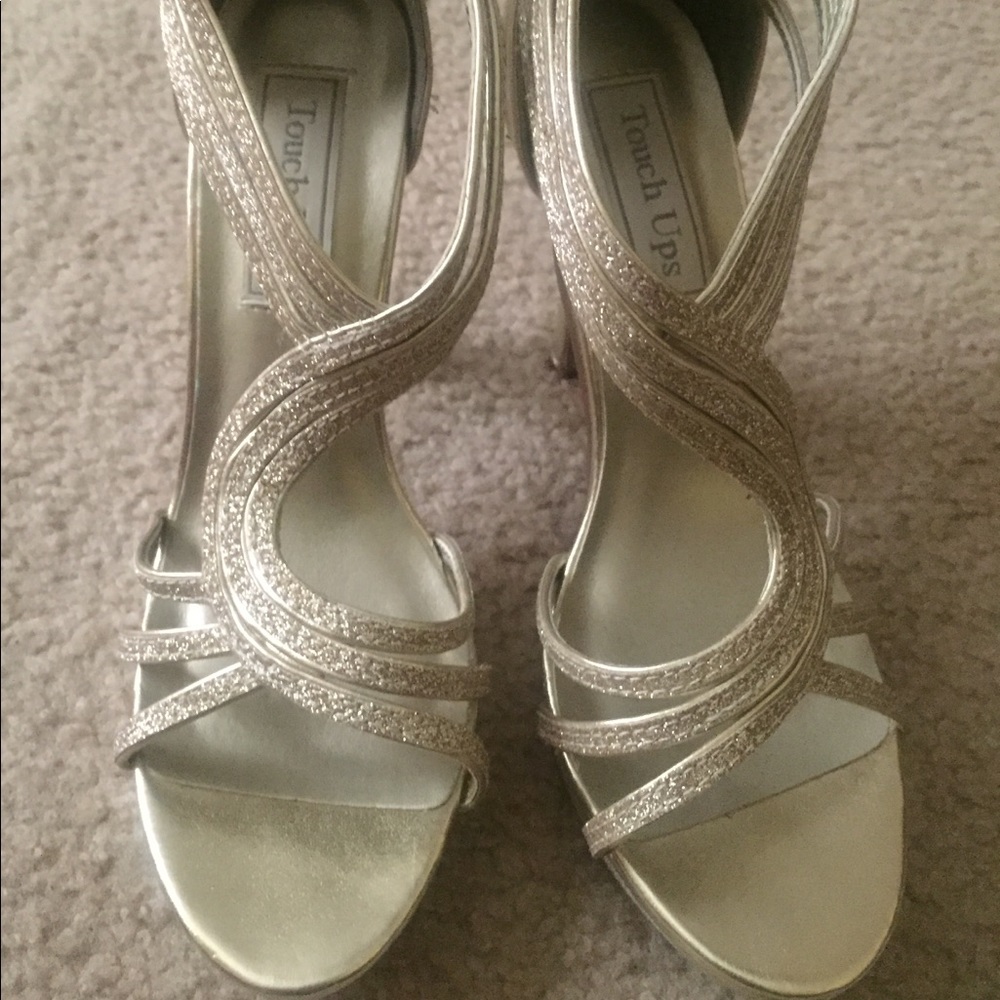 Size 7.5 Gold High Heels